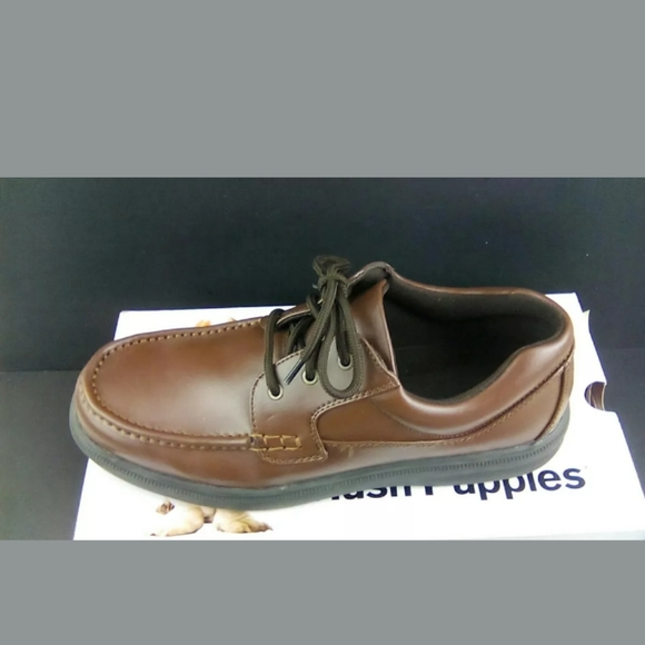 Hush Puppies Men's Gus Oxfords Tan Leather Size 13 - Picture 2 of 8
